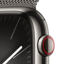 Achetez Watch 9 Acier 45 Cell Graphite Milanais chez Apple pas cher|i❤ShopDutyFree.fr